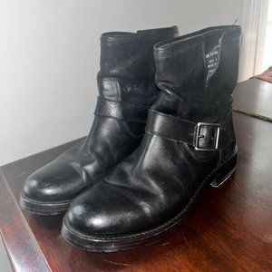 Frye Moto Boots